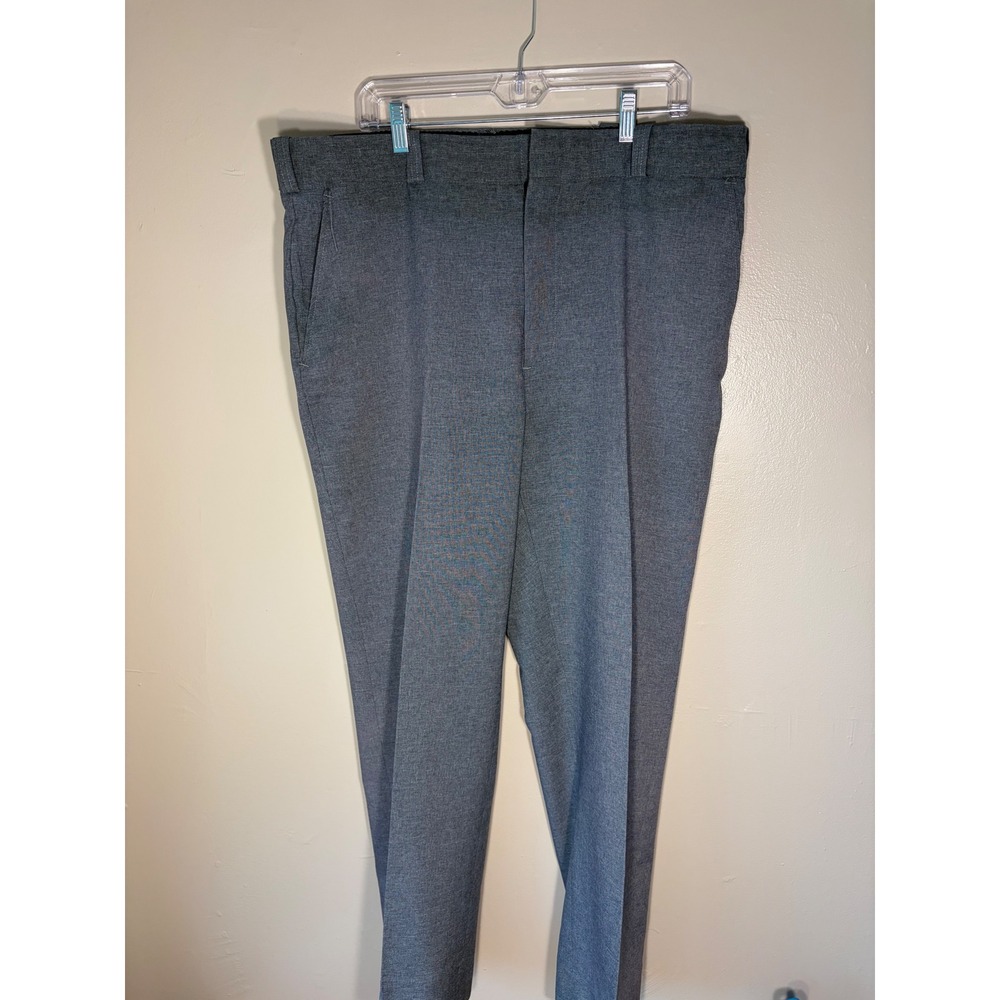 Flying Cross by Fechheimer Mens Gray Uniform Dress Pants Straight Leg 40R 40x31